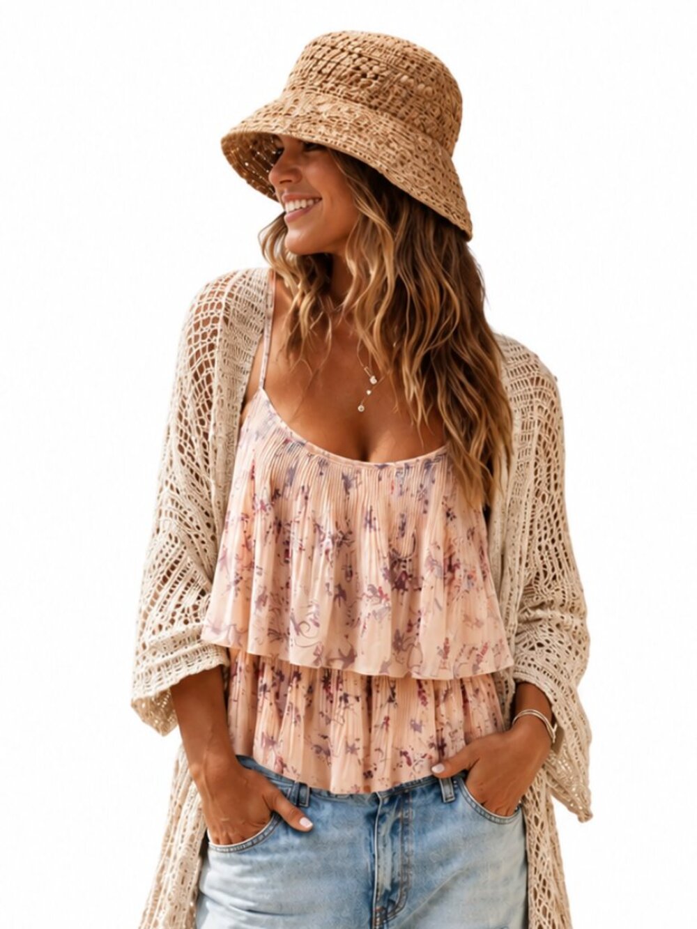 Ruffled cami, by Lauren Conrad